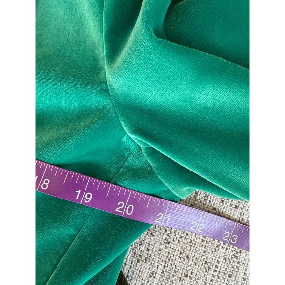 Alice + Olivia Breann Fitted Blazer in Emerald Green Size 14 - Picture 10 of 10
